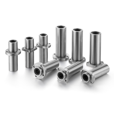 40 mm ID Precisión Plata CNC Guía de movimiento lineal con rodamiento LMWK40LUU