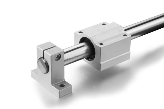 Precisión Gcr15 20mm Eje LINEAR Para plantas de fabricación / talleres de reparación de máquinas