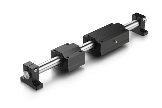 Precisión Gcr15 20mm Eje LINEAR Para plantas de fabricación / talleres de reparación de máquinas