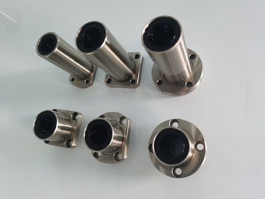 OEM SUS Bola de acero GCR15 Arbusto de brida redonda para movimiento lineal