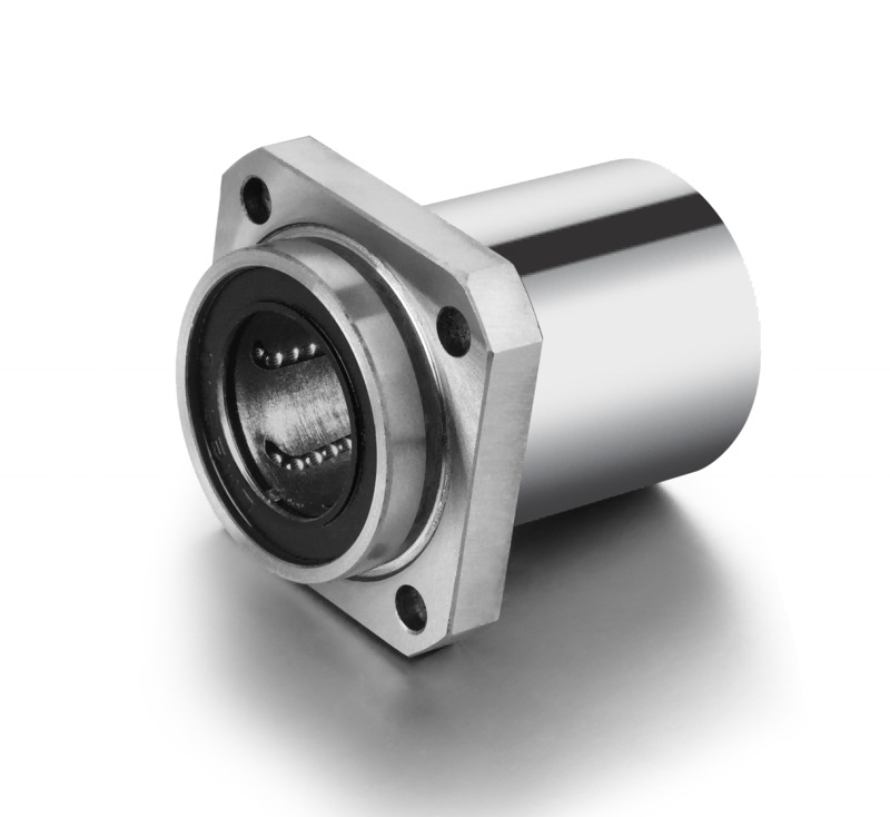 Unidad de rodamiento de movimiento lineal LMKP Flange redonda para máquina CNC Impresora 3D Gcr15 SUS G6