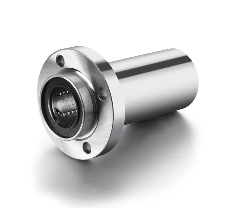 MYT rodamiento lineal de brida Gcr15 acero redondo LMFP 16mm 20mm 25mm 30mm para máquina CNC