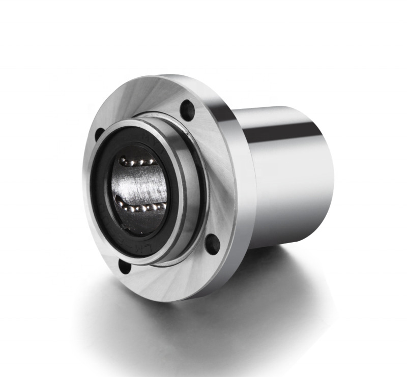 LMF25UU 25 mm tipo de brida redonda de movimiento lineal con rodamiento de deslizamiento para máquinas automáticas
